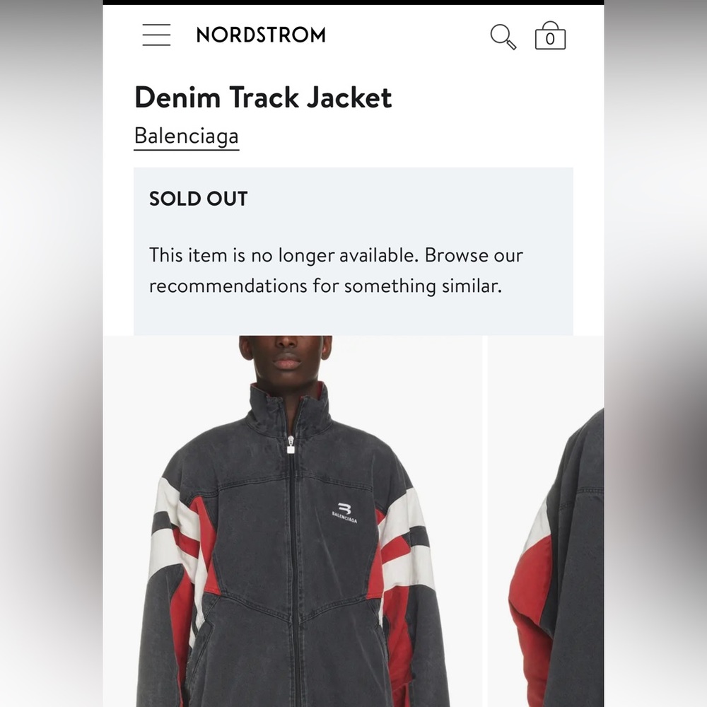 Balenciaga denim jacket - preowned. Size M - fits a bit oversized.